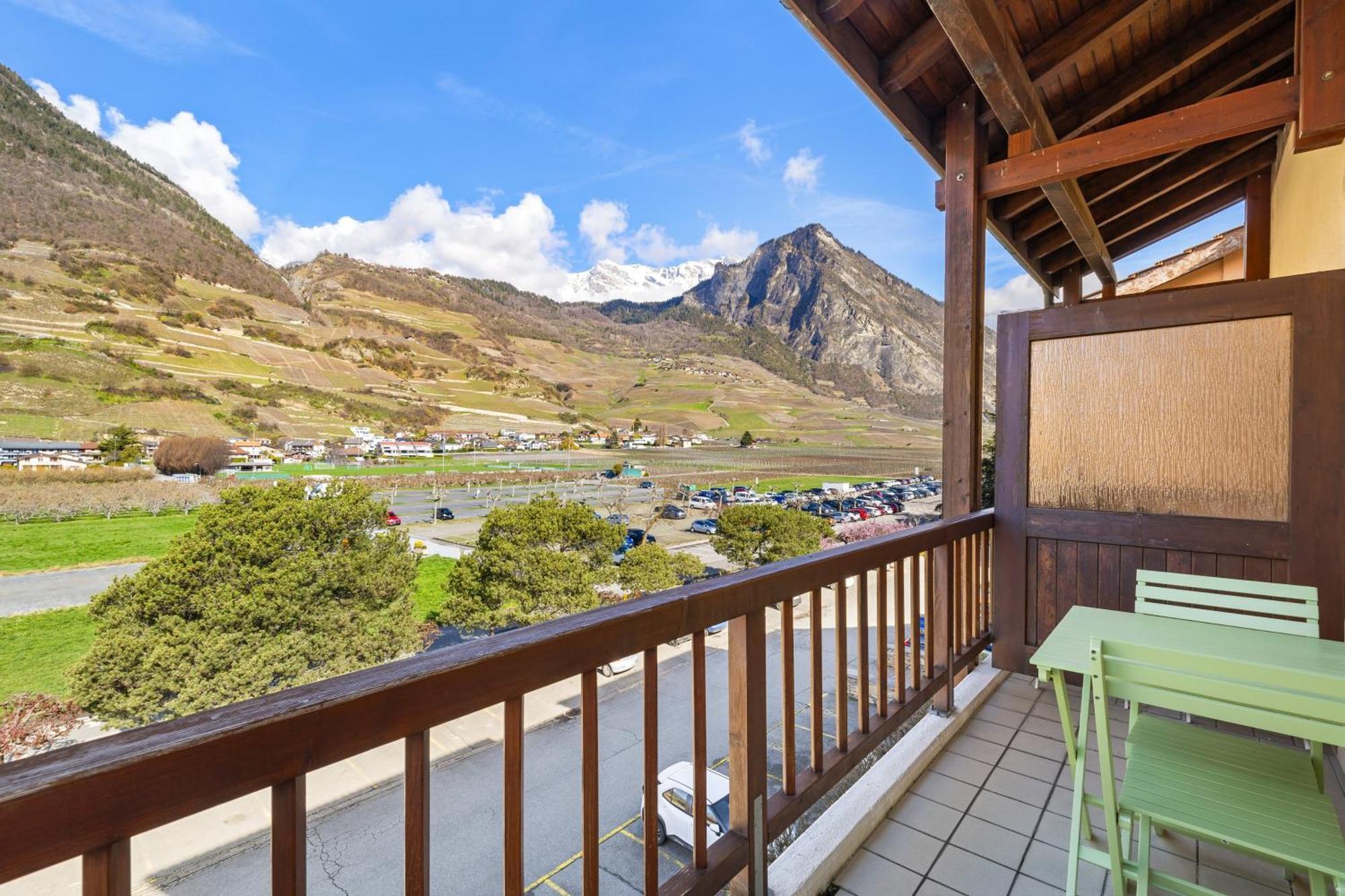 Duplex Cosy Aux Bains De Saillon Lejlighed Eksteriør billede
