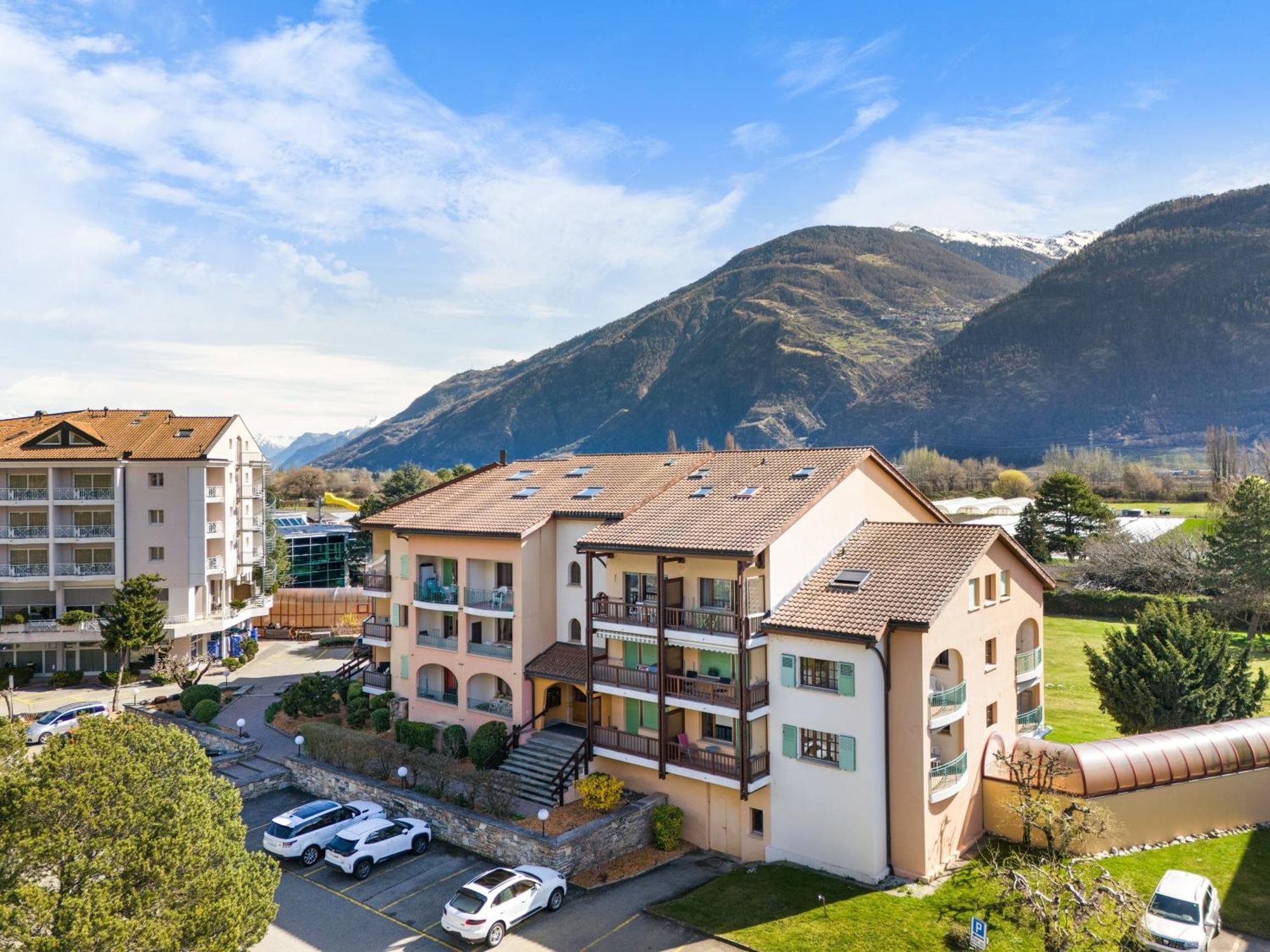 Duplex Cosy Aux Bains De Saillon Lejlighed Eksteriør billede